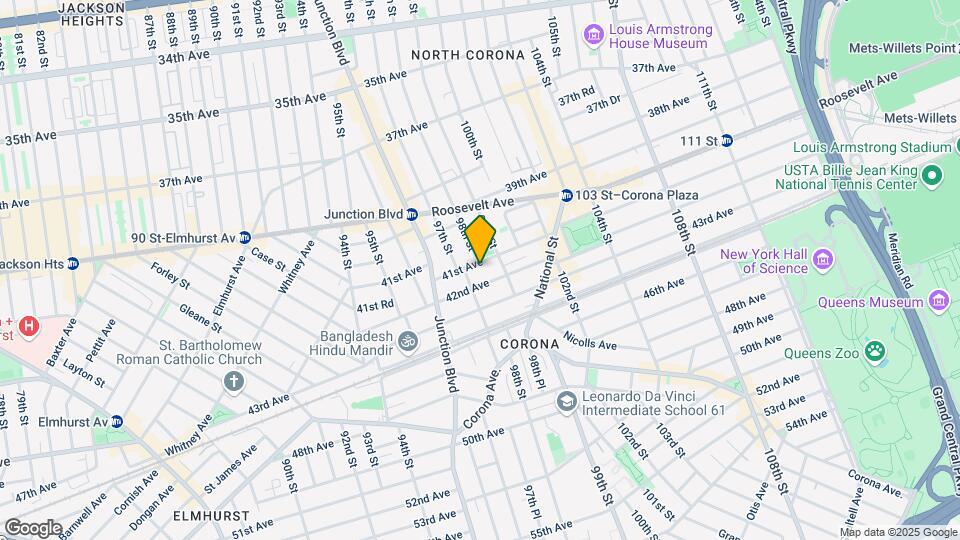 97-26 41st Ave Mapa y Detalles de la Ubicación