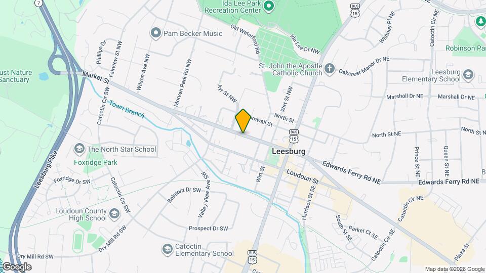 217 W.Market Street Map and Location Details