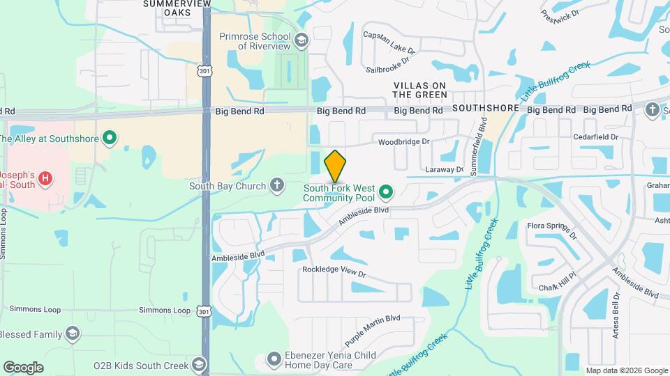 10917 Banyan Wood Way Map and Location Details