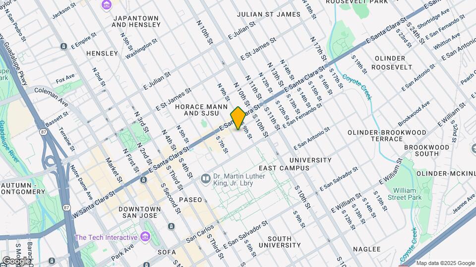 42 S 8th St Map and Location Details