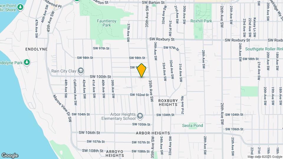 3525 SW 100th St Map and Location Details