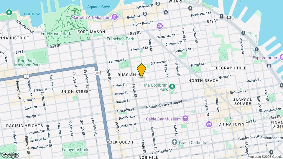 1120 Union St Map and Location Details