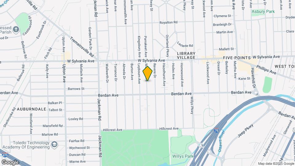 3842 Watson Ave Map and Location Details