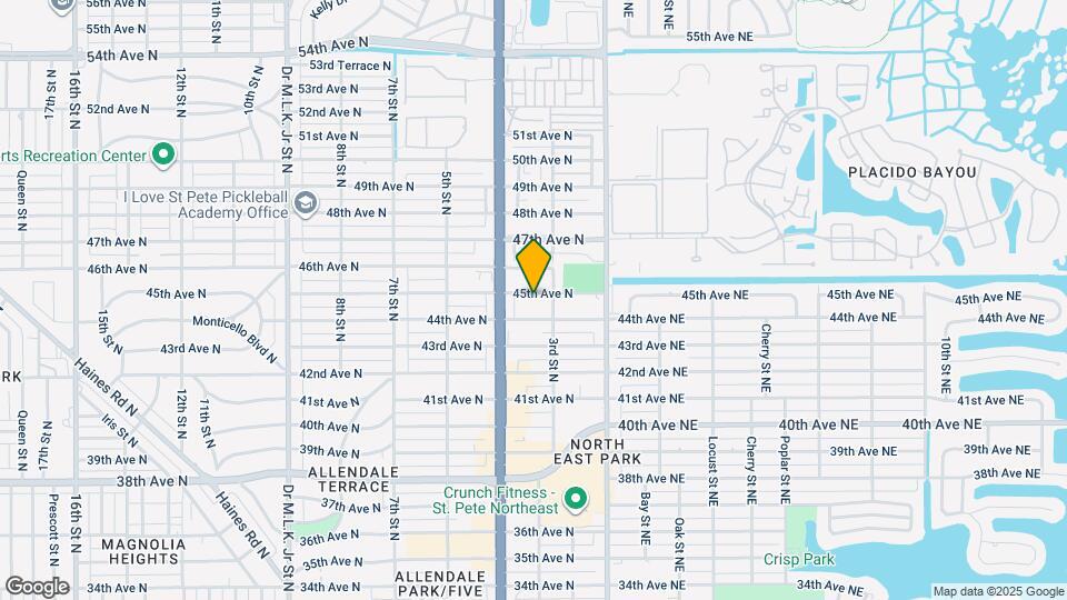 336 45th Ave N Map and Location Details