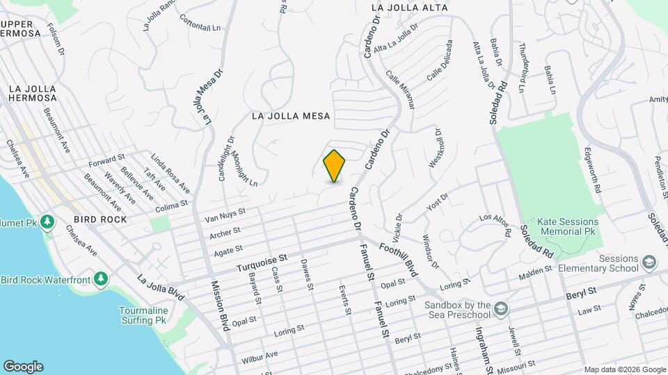 1251-1253 Van Nuys St Mapa y Detalles de la Ubicación