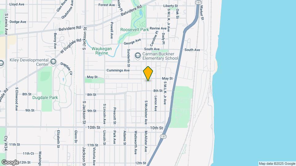 709 S Mcalister Ave Map and Location Details