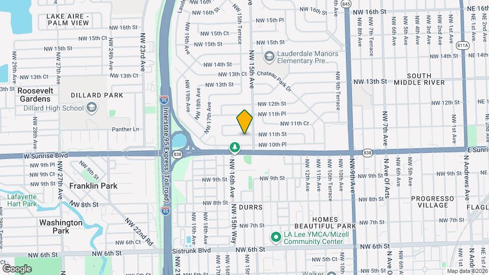 1514 NW 11th St Map and Location Details