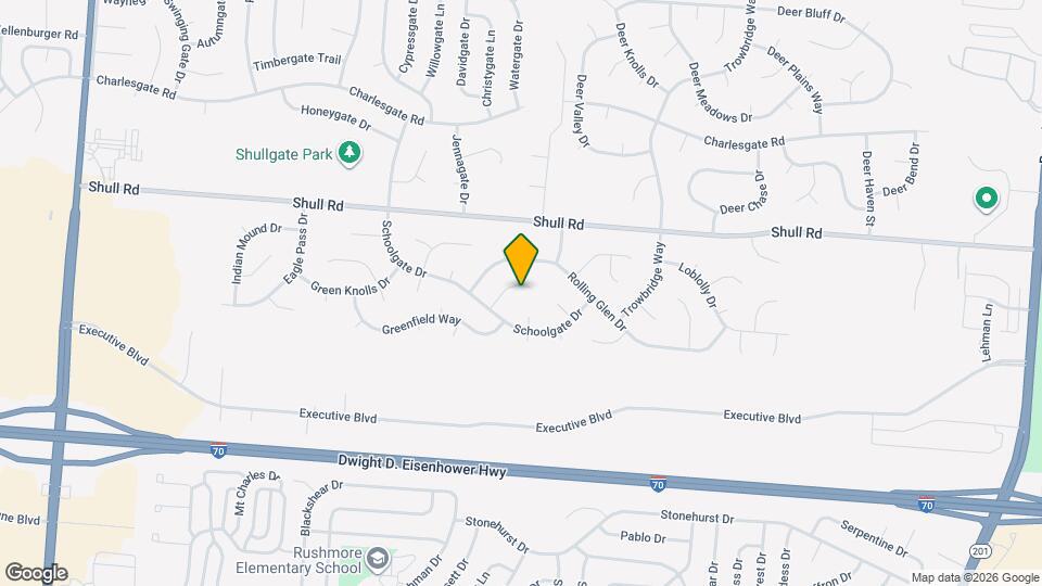 6374 Nightwind Ct Map and Location Details