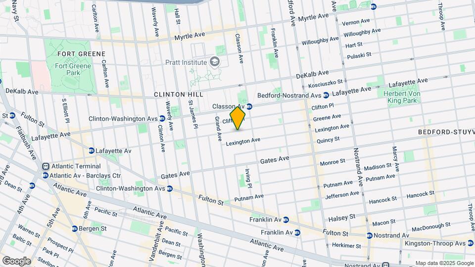 252 Greene Ave Map and Location Details