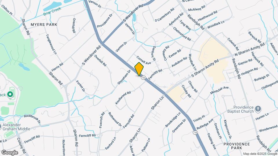 2610 Providence Rd Map and Location Details