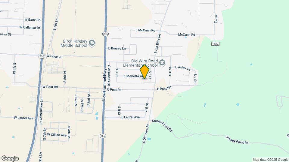 417 E Southern Trace Dr Mapa y Detalles de la Ubicación