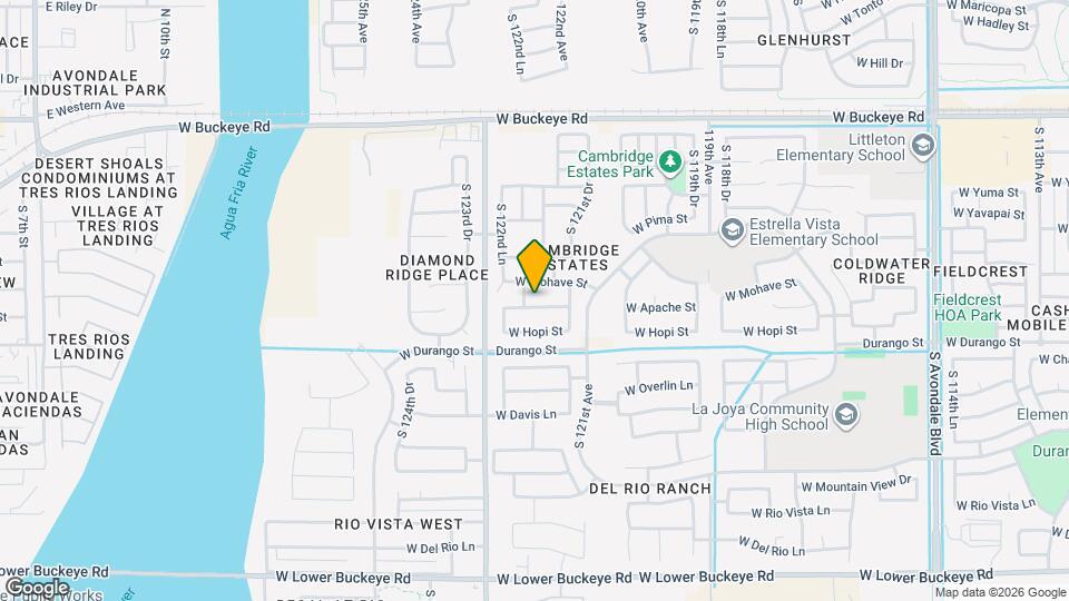 12214 W Apache St Mapa y Detalles de la Ubicación