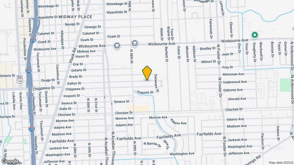 3936 Dalton St Map and Location Details