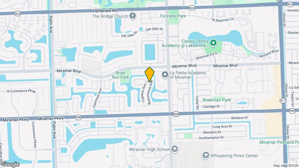 2700 Buttonwood Ave, Unit 1 Mapa y Detalles de la Ubicación