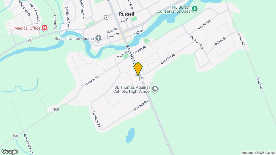 1174 RUSSELL Rd Map and Location Details