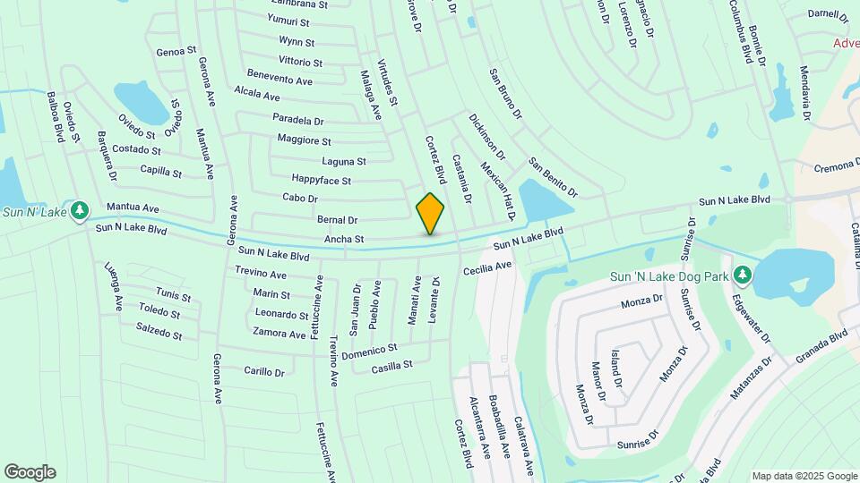 7209 Ancha St Mapa y Detalles de la Ubicación