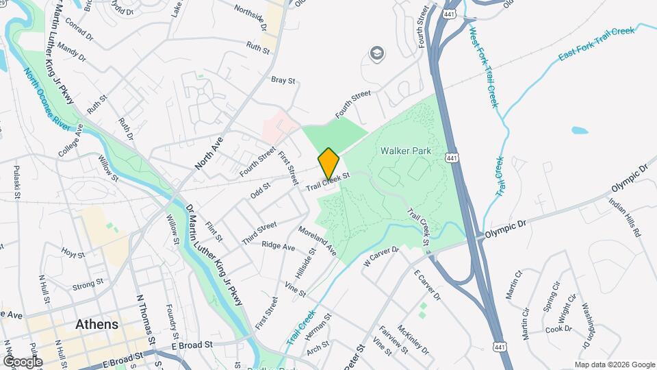 160 Trail Creek St Map and Location Details