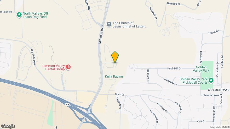 2500 Wolf Willow Ct Map and Location Details