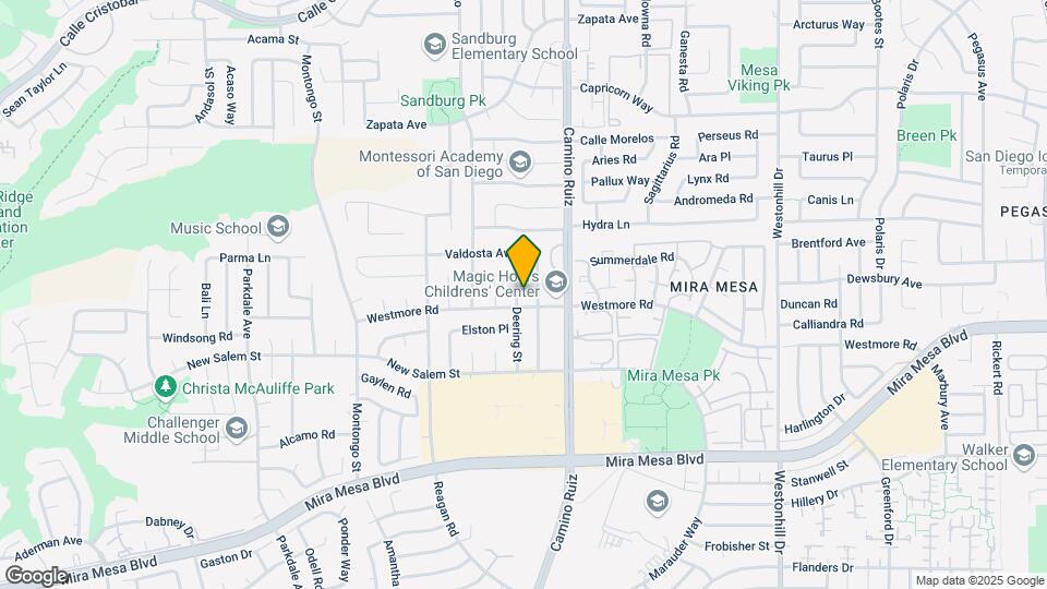 10939 Deering St Map and Location Details