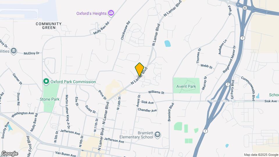 1000 N Lamar Blvd Map and Location Details