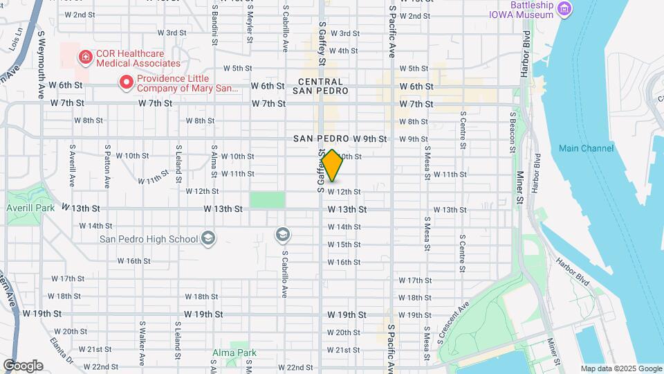 672 W 12th St Map and Location Details