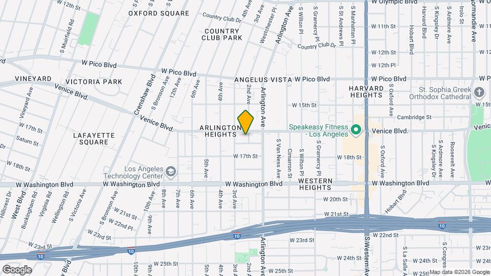 1615 2nd Ave Mapa y Detalles de la Ubicación