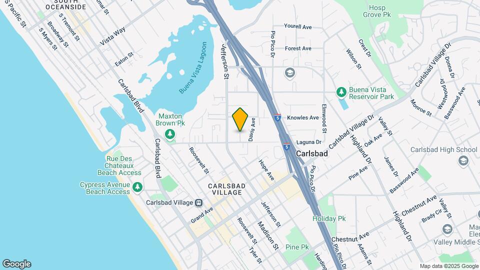 2607 Cabrillo Pl Map and Location Details
