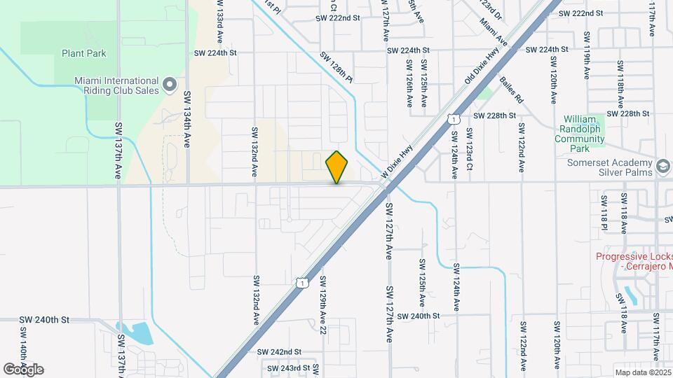 12868 SW 232nd Ter Map and Location Details