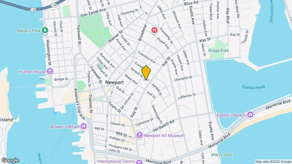 45 Ayrault St Map and Location Details