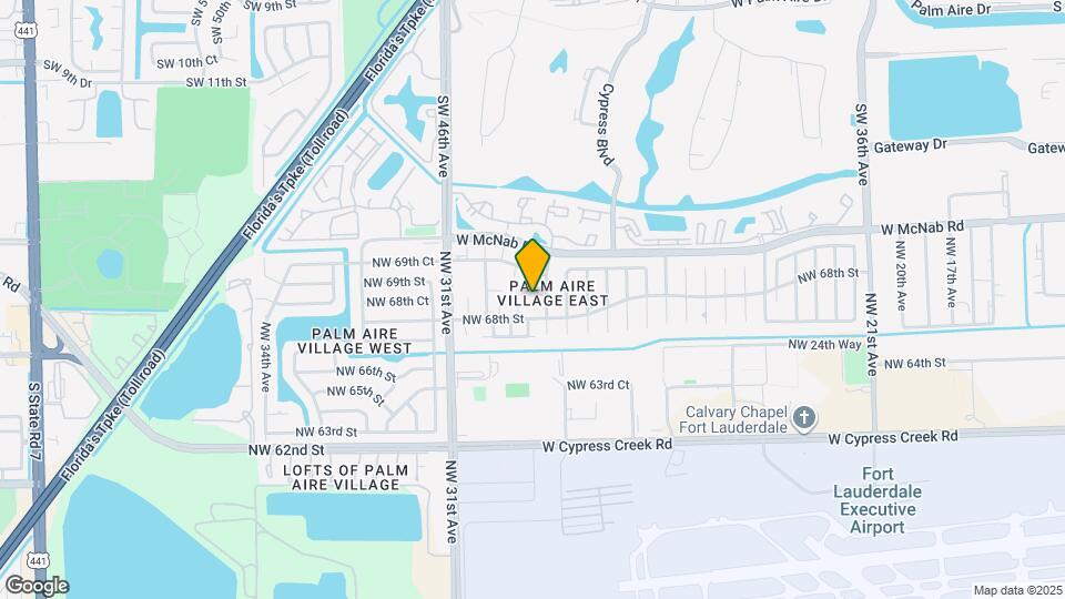 6843 NW 29th Ave Map and Location Details