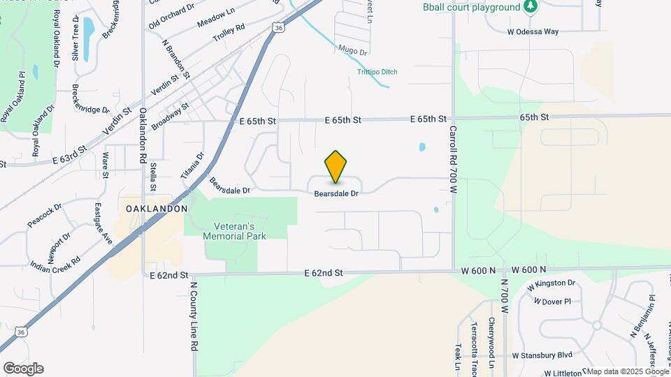 12408 Bearsdale Dr Map and Location Details