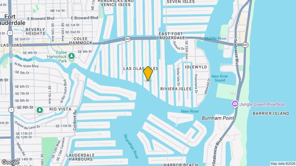 700 Coral Way Map and Location Details