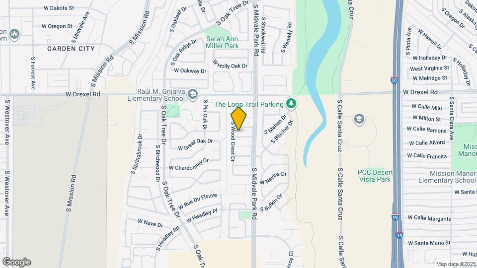 1638 W Maplewood Dr Map and Location Details