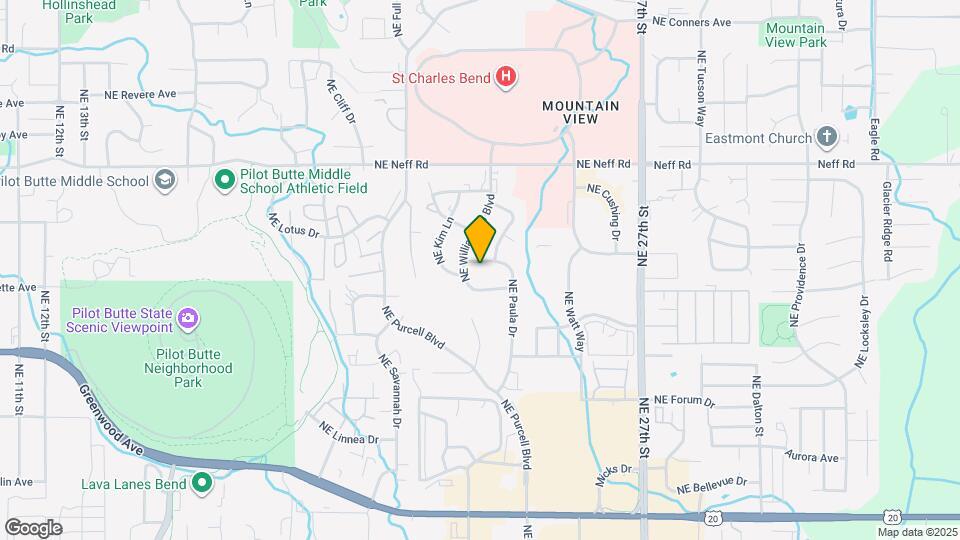 1315 NE Paula Dr Map and Location Details