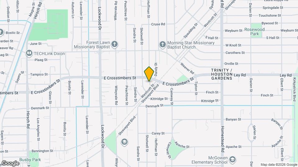 7725 Hoffman St Map and Location Details