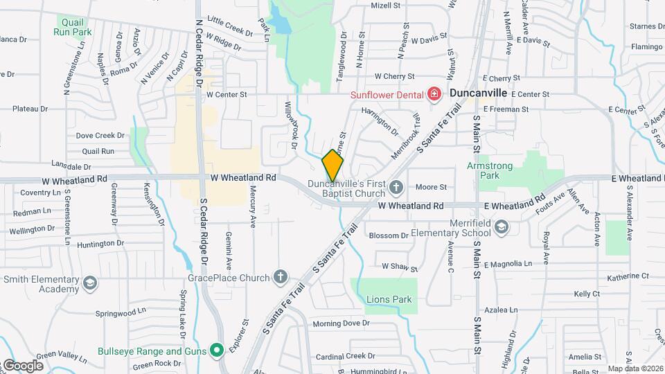 309 S Horne St Map and Location Details