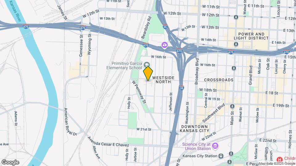 1707 Belleview Ave, Unit 2 Map and Location Details