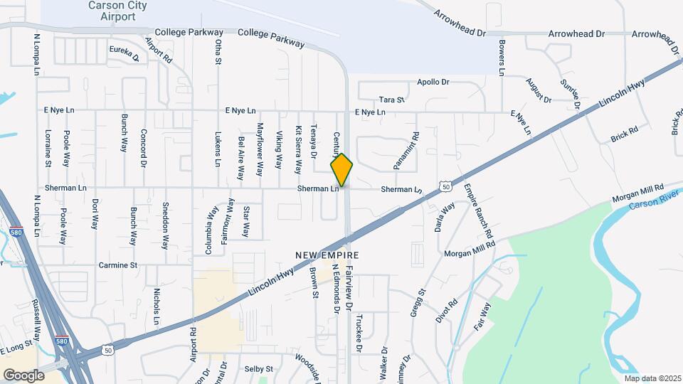 3801 Sherman Ln Map and Location Details