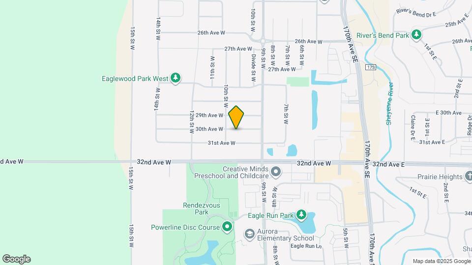 959 30th Ave W Map and Location Details