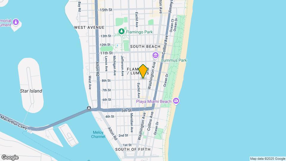610 8th St Map and Location Details