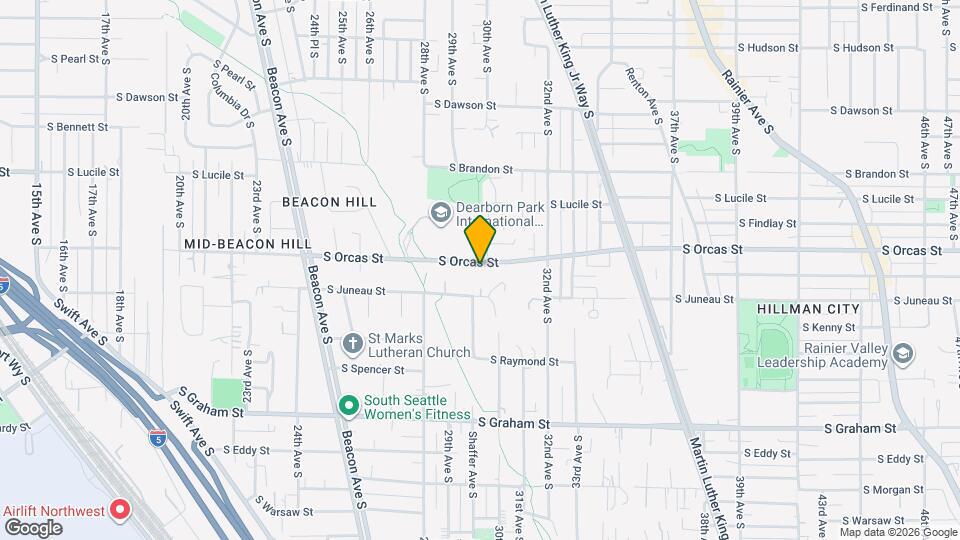 2855 S Orcas St Map and Location Details