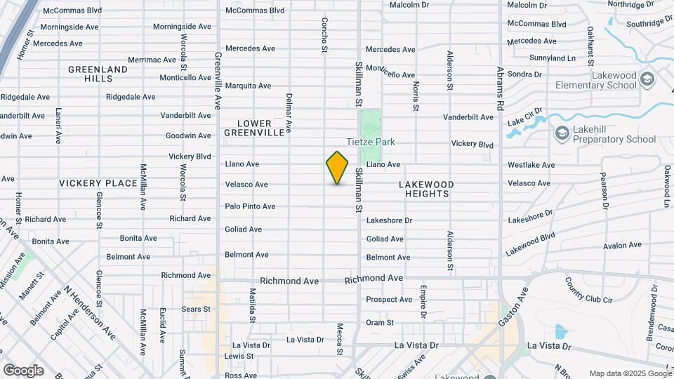 6016 Velasco Ave Map and Location Details