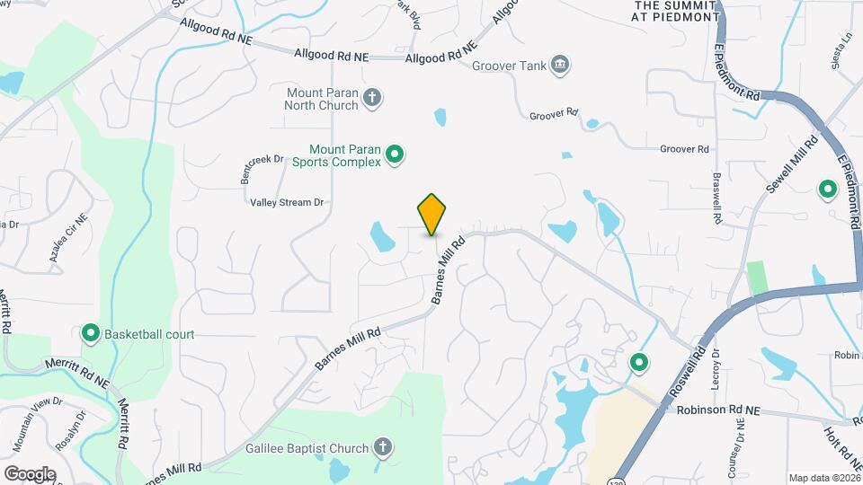1782 Millview Dr NE Map and Location Details