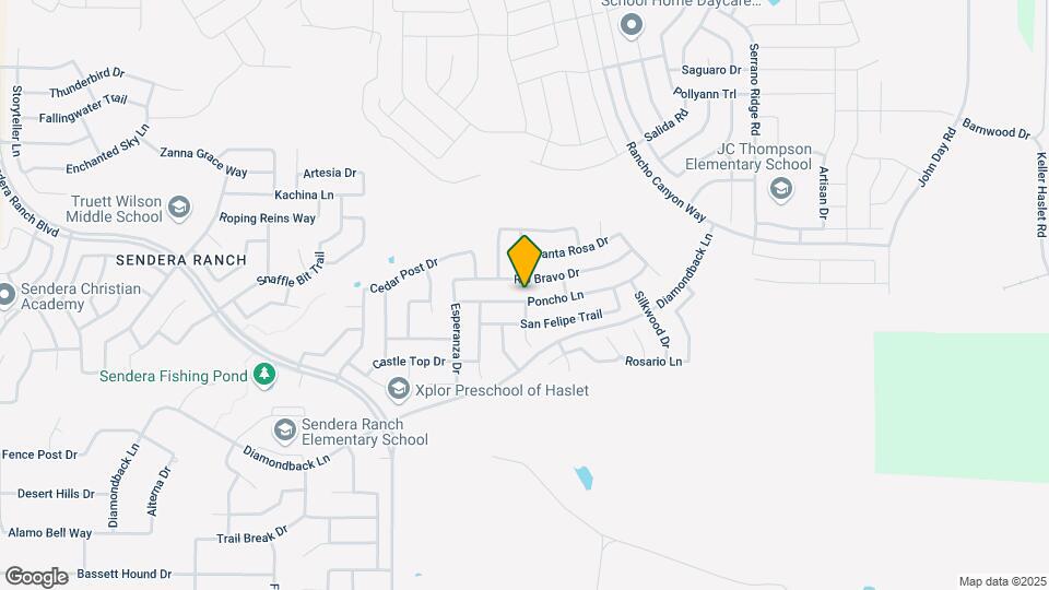 840 Poncho Ln Map and Location Details