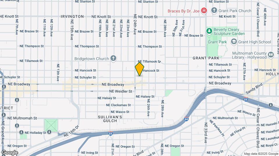 1731 NE 25TH Ave Map and Location Details