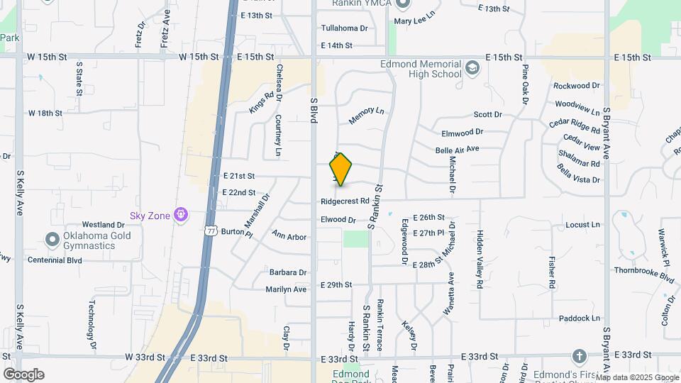 2104 Hardy Dr Map and Location Details