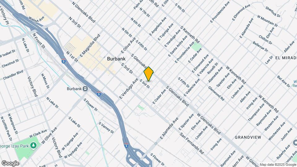 310 E Santa Anita Ave Map and Location Details