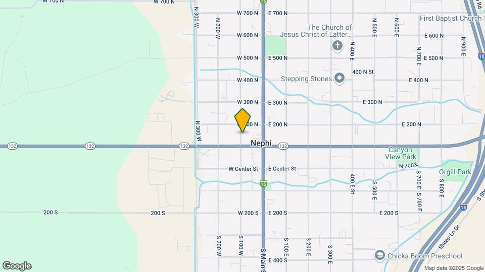 144 N 100 W Map and Location Details