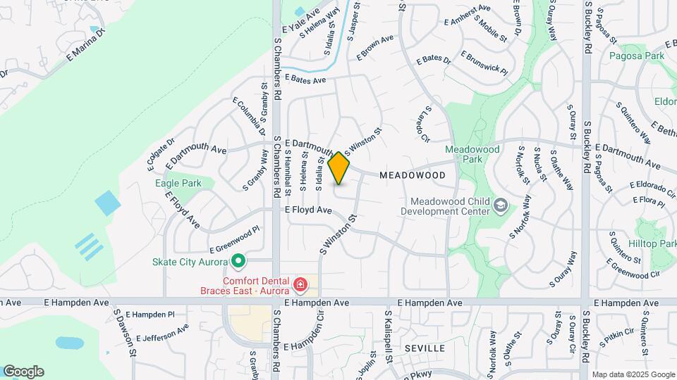 15661 E Eldorado Dr Map and Location Details