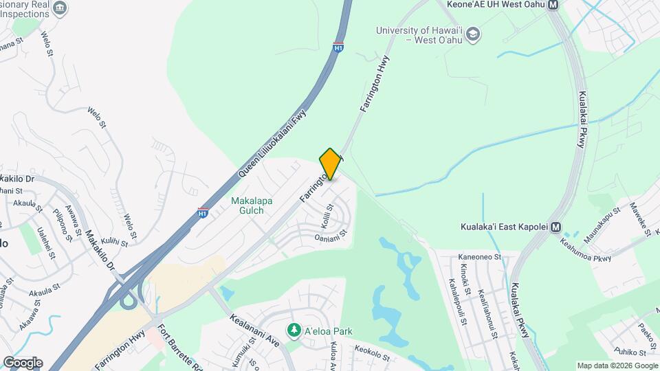 91-1067-1067 Oaniani St Map and Location Details